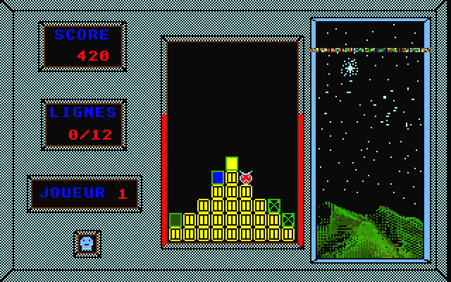 Cube Up - Make Diagonals atari screenshot